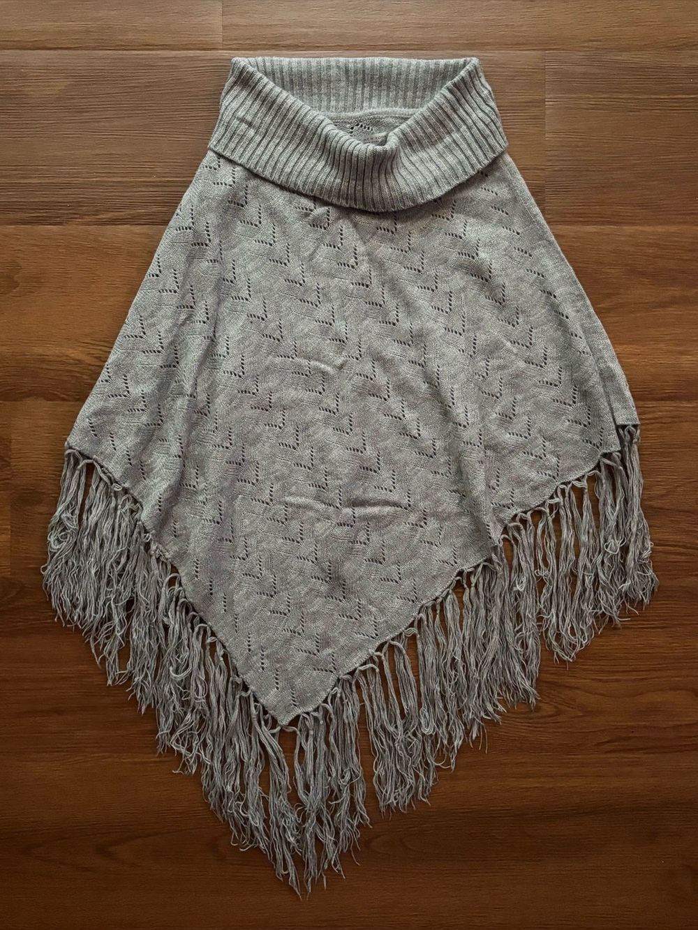 Vintage Marc New York Fringe Poncho